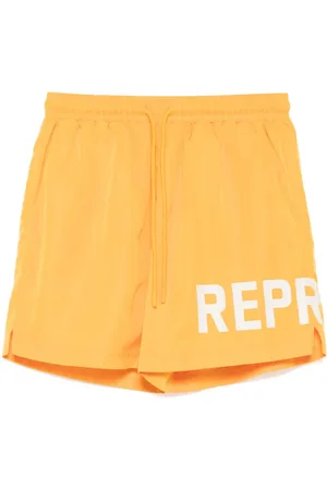 Represent Logo-print swim shorts