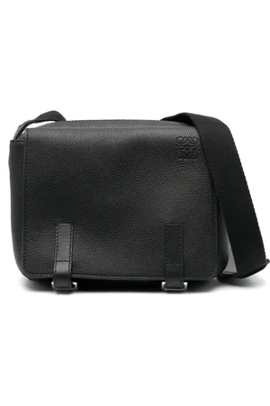 Loewe Flap-fastening messenger bag