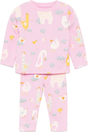 Stella McCartney Animal-print tracksuit set
