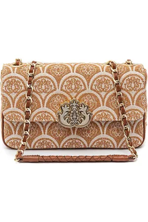 Isla Ibiza Sirena jacquard-print shoulder bag