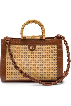 Isla Ibiza Diana Maxi straw tote bag