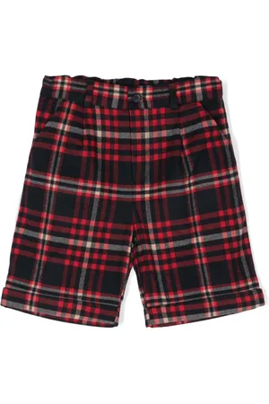 PATACHOU Tartan-check shorts