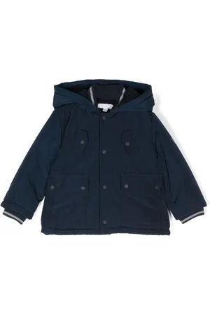 PATACHOU Logo-embroidered coat