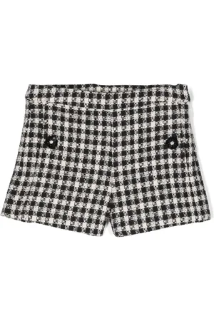 PATACHOU Floral-appliqué shorts