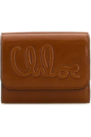 Chloé Leather tri-fold wallet