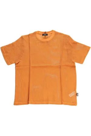 STUSSY Mesh crew-neck T-shirt