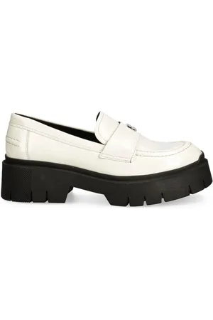 HUGO BOSS Logo plaque chunky loafers