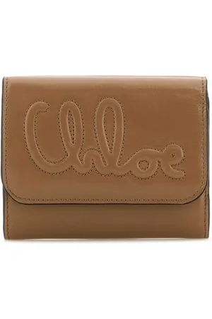 Chloé Leather tri-fold wallet