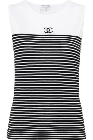 CHANEL 1990-2000s CC top