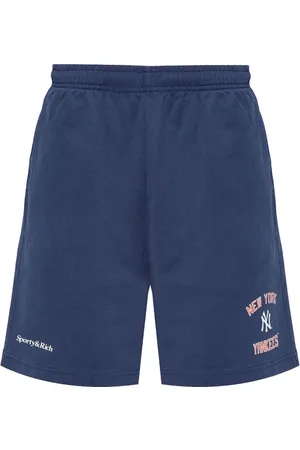 Sporty & Rich X 47 x New York Yankees logo-print track shorts