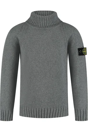 Stone Island Compass-patch knit jumper