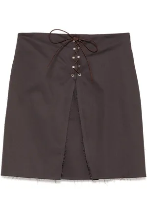 OUR LEGACY Mini hook skirt