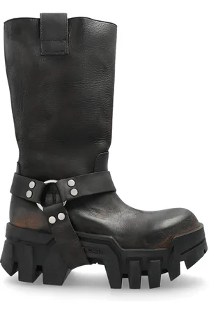 Balenciaga 80mm chunky leather boots