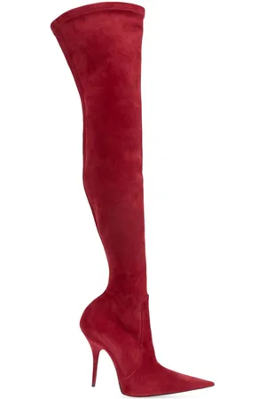 Balenciaga Avenue suede boots