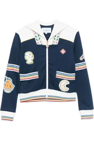 Casablanca Striped-trim jacket