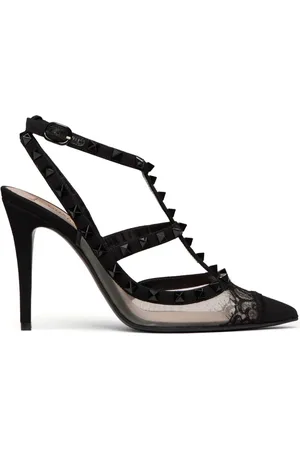 VALENTINO GARAVANI Rockstud lace pumps