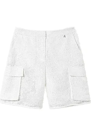 Twin-Set Sequin-embellished shorts