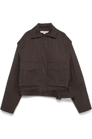 REMAIN Pinstriped bomber jacket