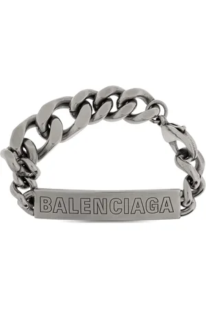 Balenciaga Logo-engraved bracelet