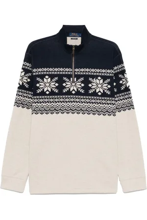 Ralph Lauren Patterned-jacquard sweater