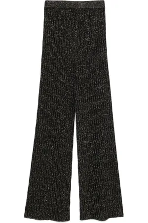 Roberto Collina Lamé trousers