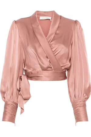 ZIMMERMANN Silk wrap top