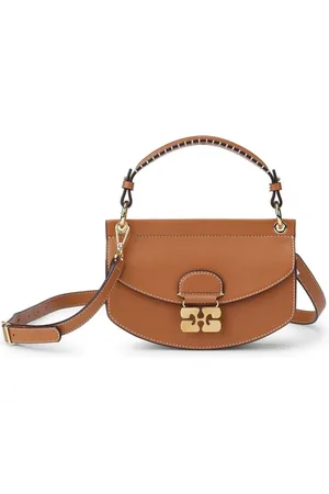 Ganni Mini Apo-G tote bag