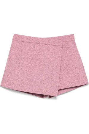 Msgm Mélange-effect shorts