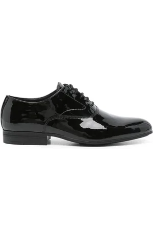 Calvin Klein Patent-leather Oxford shoes