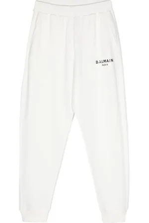 Balmain Logo-print cotton track pants