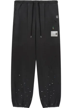 Maison Mihara Yasuhiro Embroidered track pants
