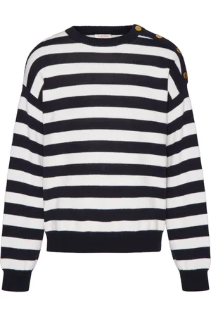 VALENTINO GARAVANI Striped crew-neck jumper