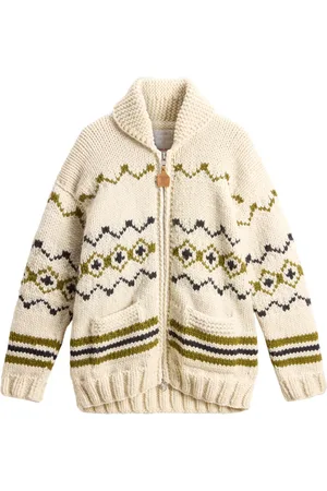 Woolrich Zipped wool cardigan
