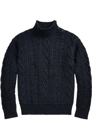 Ralph Lauren Cable-knit mock-neck jumper