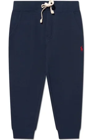 Ralph Lauren Logo-embroidered jersey pants