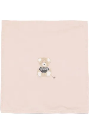 Il gufo Teddy bear-motif blanket
