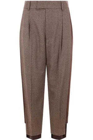 UNDERCOVER Houndstooth-pattern trousers