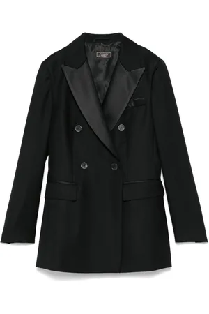 PESERICO SIGN Wool double-breasted blazer