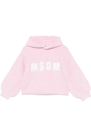 Msgm Embroidered-logo sweater