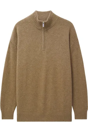 PRINGLE OF SCOTLAND Zip-up cashmere jumper