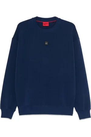 HUGO BOSS Logo-patch sweatshirt