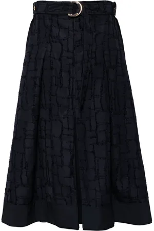 3.1 Phillip Lim Check pattern skirt