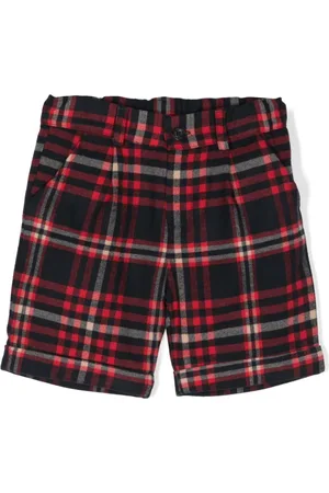 PATACHOU Tartan-check shorts