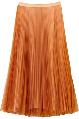 Twin-Set Pleated tulle skirt