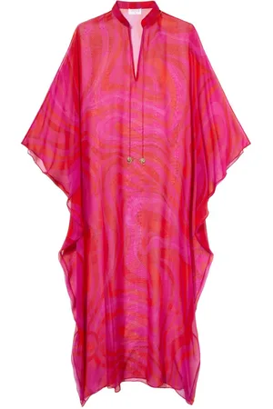 Puccini Marmo-print kaftan