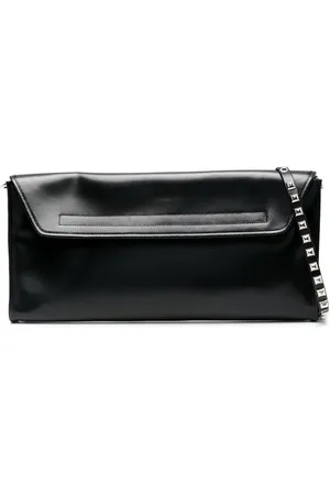 Vaquera Logo-stamp clutch bag