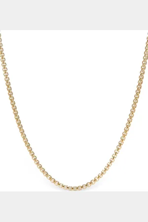 David Yurman 18kt yellow Box Chain necklace (2.7mm)