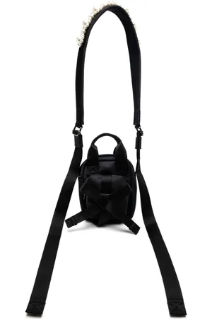 Simone Rocha Beaded classic bow mini bag