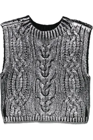 DKNY Cable-knit tank top