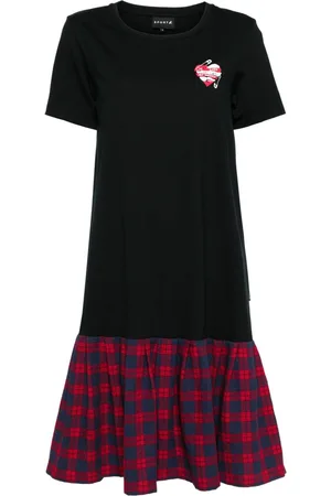 AGNÈS B. Logo-printed dress